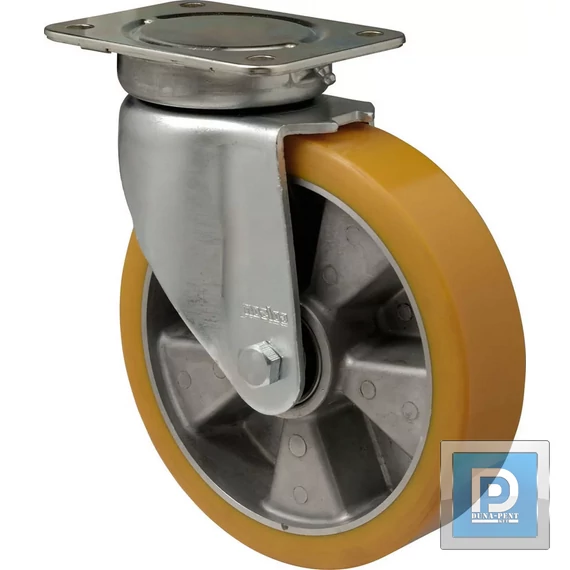 Acéllemezu forgóvillás 125-ös kerék nagyteherbírású