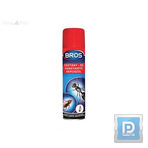 Bros csótány-hangya-ágyipoloska  írtó aerosol 400 ml