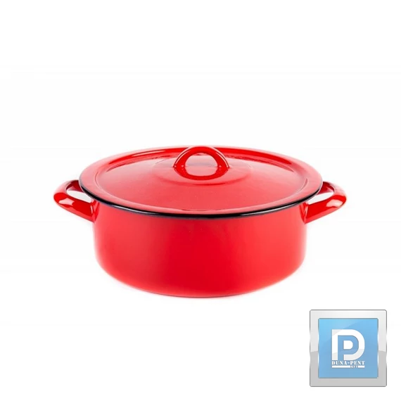 Lábas 24 cm 3,75 l piros