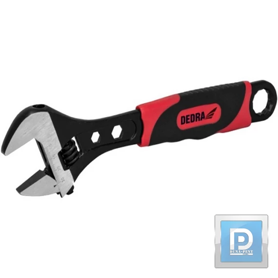Csőfogó kulcs 250mm CrV acél gumi markolat