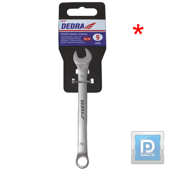 Csillag-Villás kulcs CrV 6mm PVC tartóval