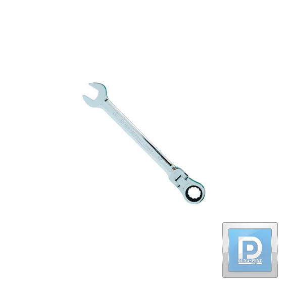 Racsnis csuklós lapos-gyurus kulcs 11mm