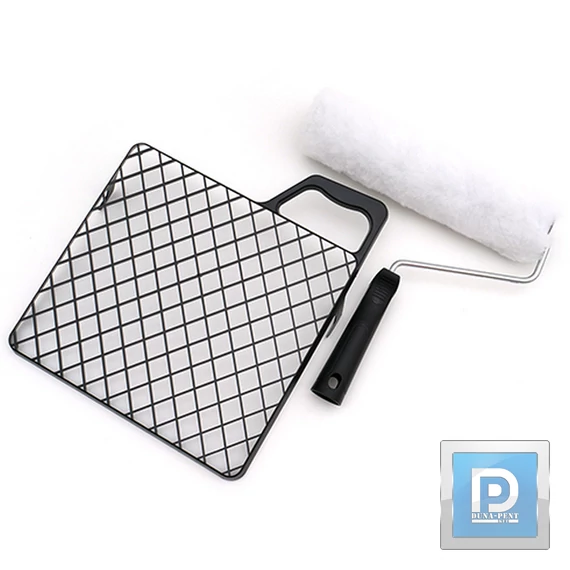 Festőhenger lehúzóráccsal 25 cm