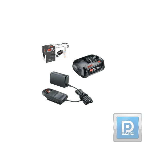 BOSCH AKKUMULÁTOR SZETT PBA 18V 2,5AH+AL