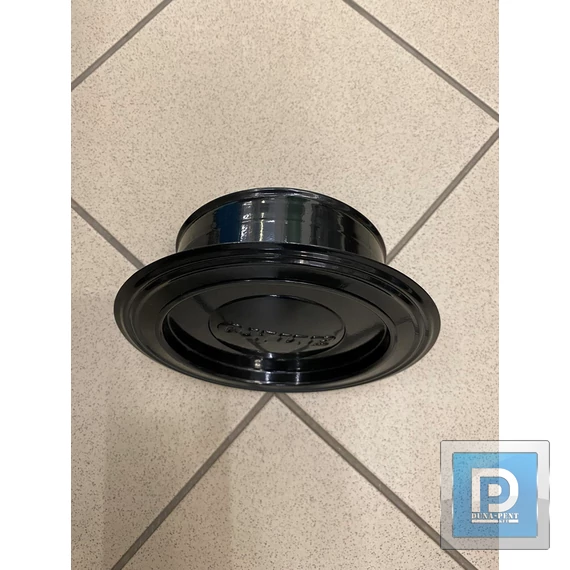 Falihüvely dugóval 130mm fekete