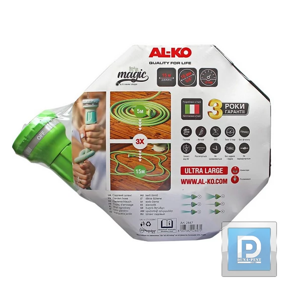 Locsolótrömlő Magic Soft Boat 5/8" 10 m