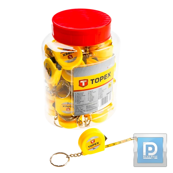 mérőszalag mini 1m topex