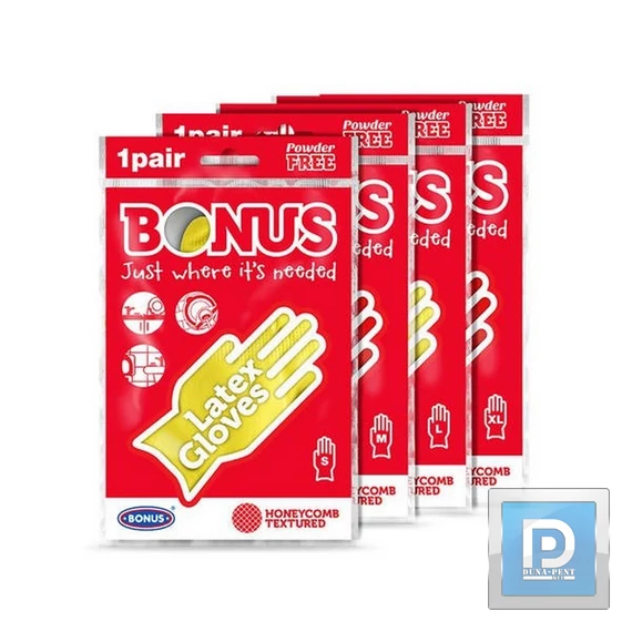 Gumikesztyű L BONUS