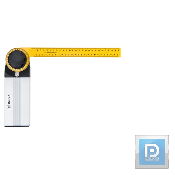 Szögmérő 350*210mm Aluminium Topex