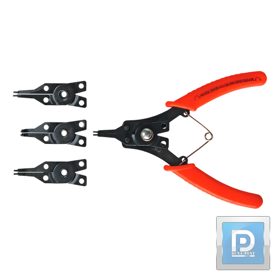 Seegergyűrűfogó 4 részes 150mm cserélhető fejjel Top Tools 32d320