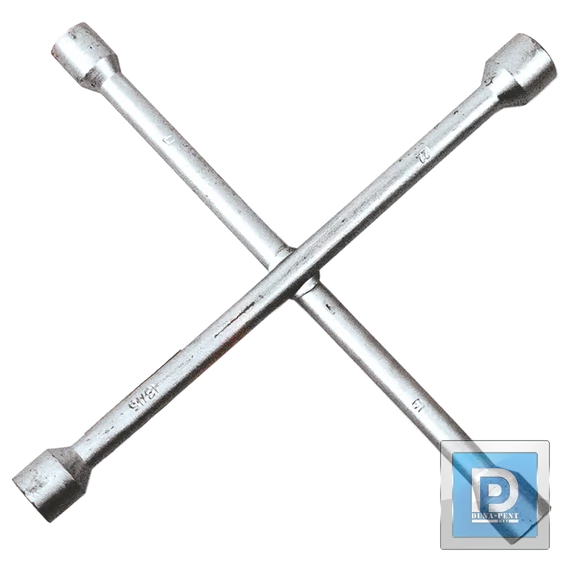 Kerékkulcs Kereszt 17/19/22mm 13/16" TOPEX