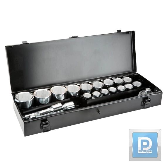 Dugókulcs készlet 20R. 3/4" 19-50mm Topex