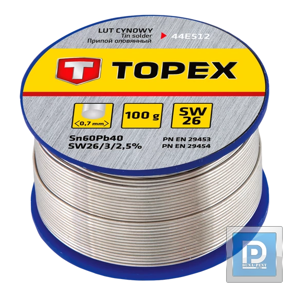 Forrasztó ón 60% 0,7mm 100g
