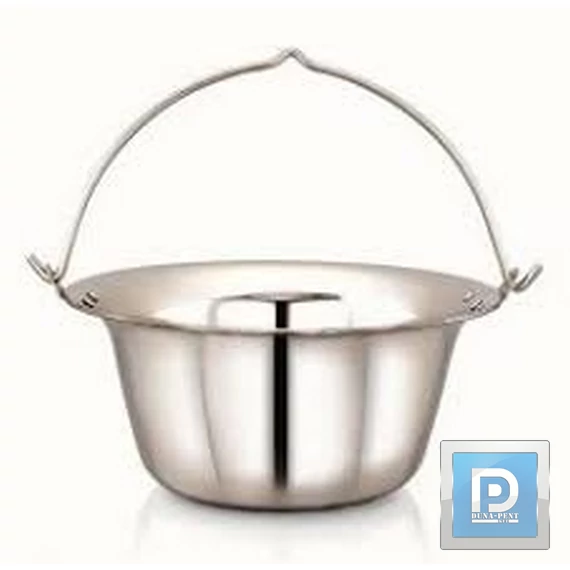 Bogrács inox gulyás 15 l