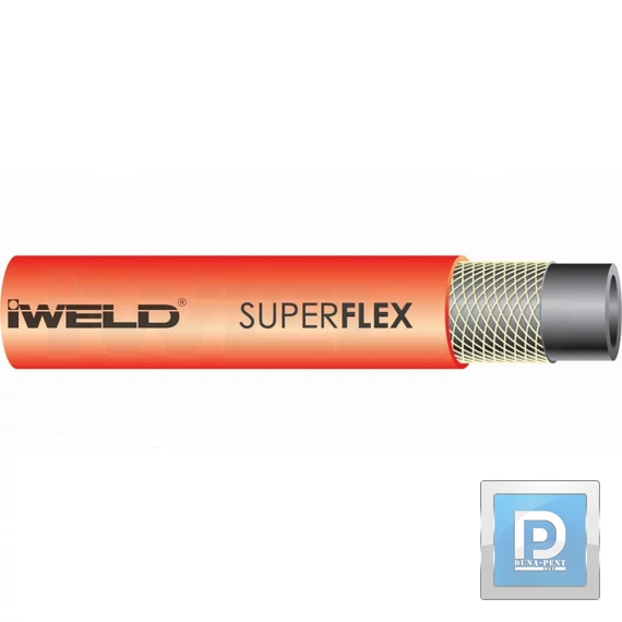 Acetilén Tömlő Superflex 9*3,5mm