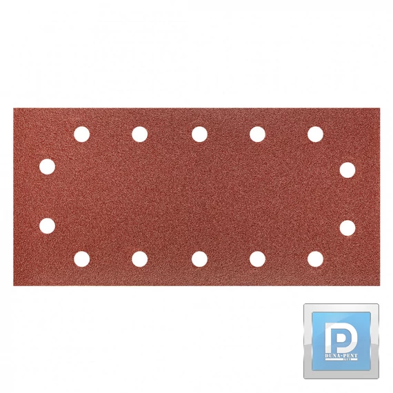 Csiszolópapír tépőzáras Graphite 115*230 mm K100