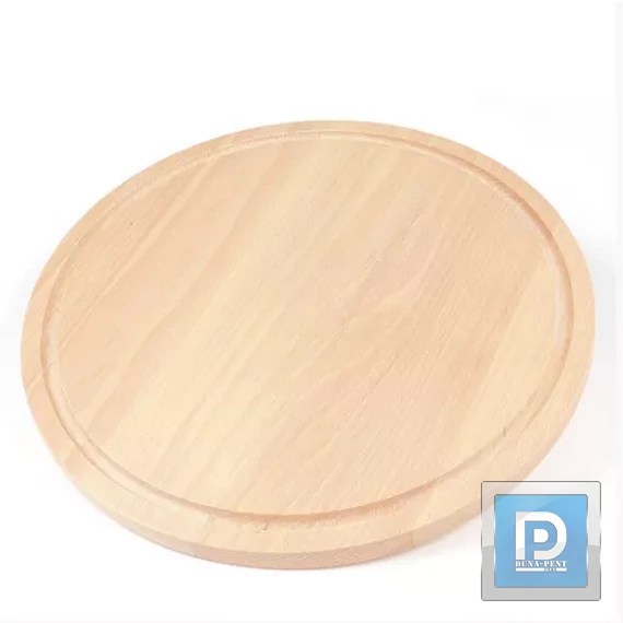 Vágódeszka kerek 25cm kapiga