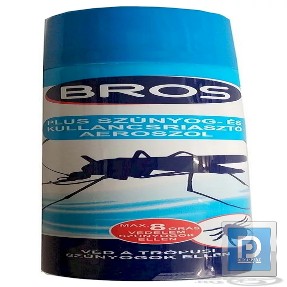 Bros szúnyog és kullancs aeroszol 90 ml kék