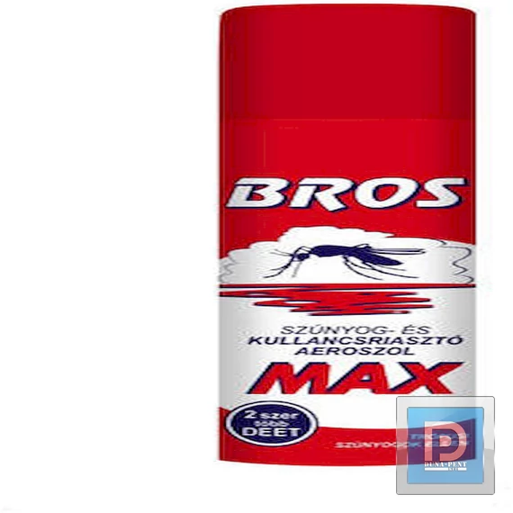 Bros szúnyog és kullancs írtó aerosel Max 90 ml piros
