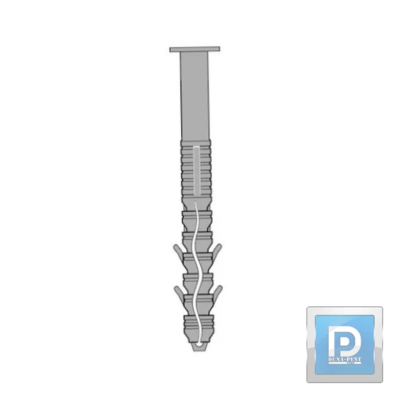 Tokrögzítő dübel 12*300