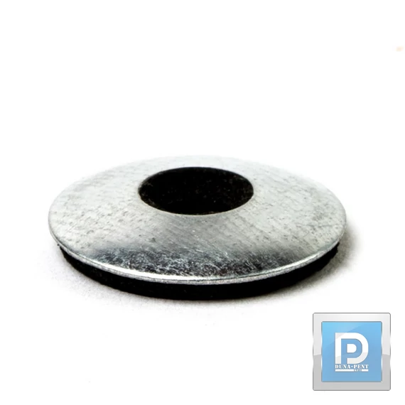 6,3*25 gumis alátét INOX A2