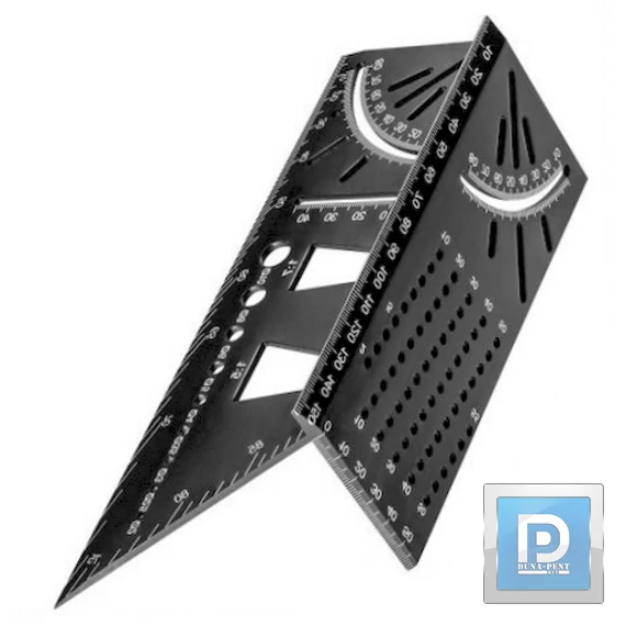 Derékszög vonalzó szögmérő 3D jelölő sab NEO TOOLS