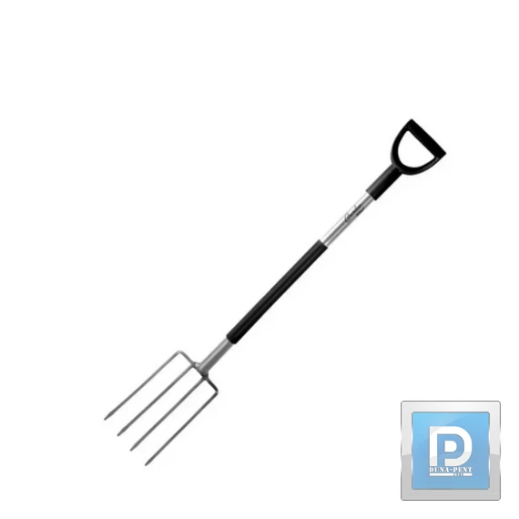 Ásóvilla fém nyéllel D típusú muanyag fogantyú 122cm
