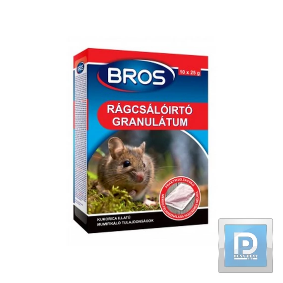 BROS rágcsálóirtó granulátum 140g