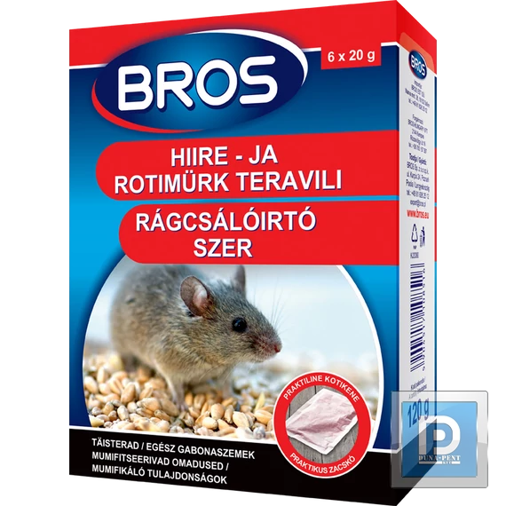 BROS Rágcsálóirtó szer 120g