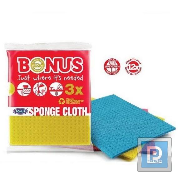 Bonus szivacs kendő 3*1