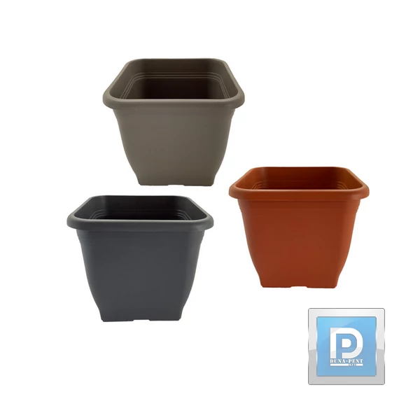 NÓRA szögletes láda 40cm taupe