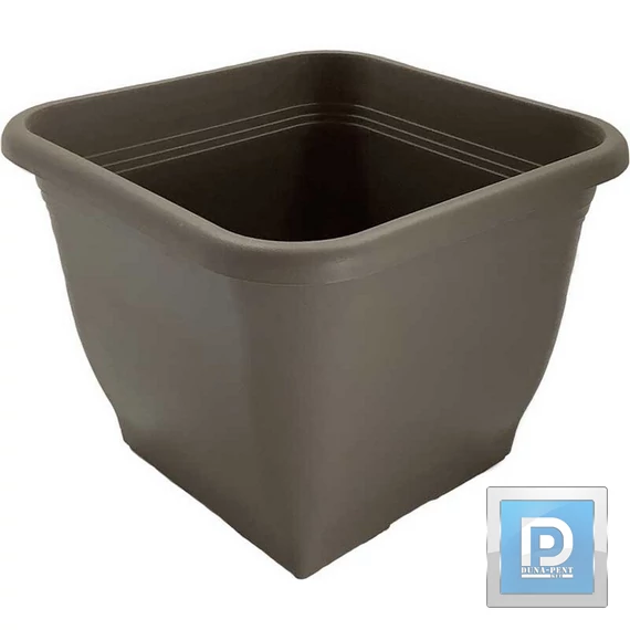 NÓRA szögletes láda 48cm taupe