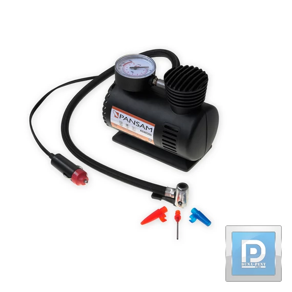 Kompresszor 12v/250PSI 11l min tömlő