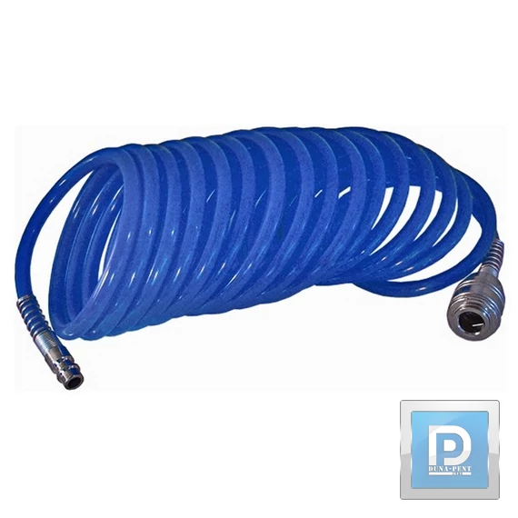 Spirálos PU tömlő 8mm,15m törésálló