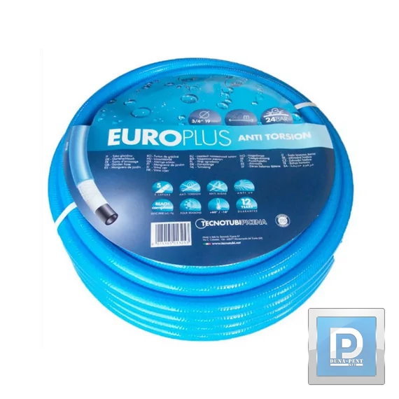 Locsolótömlő 1" csavarodásmentes EuroPlus Blue ár/fm