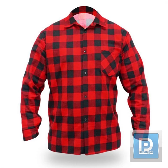 Flanel ing piros S