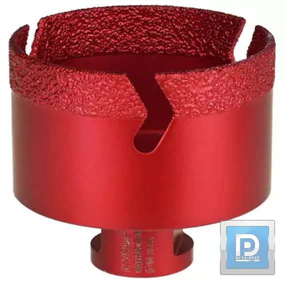 Gyémánt koronafúró vacuum brazed, M14, 68 mm