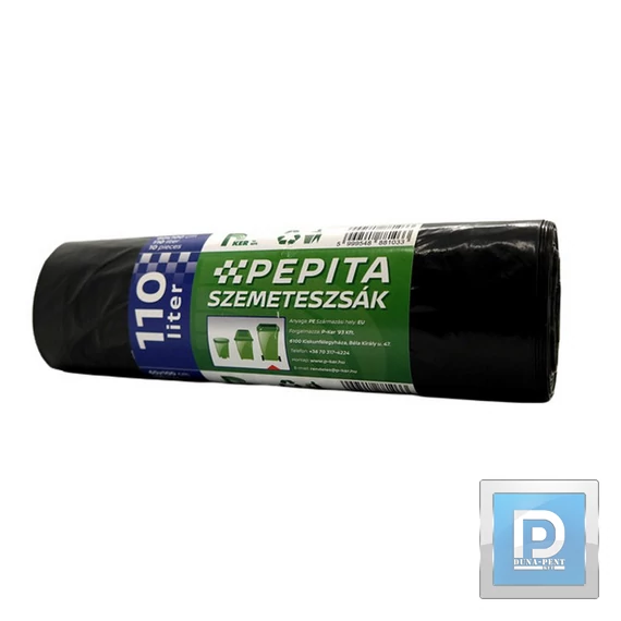 Pepita szemetes zsák 10db-os 135l
