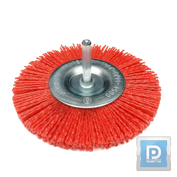 Csiszolókefe korong 100mm szárral