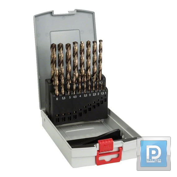 Fémfúró készlet 1-10mm 19db-os CO