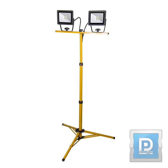 Műhelylámpa 2*30W Led 3 lábú IP65