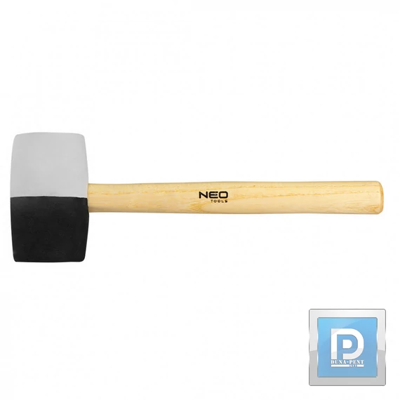 Gumikalapács 680g fehér-fekete