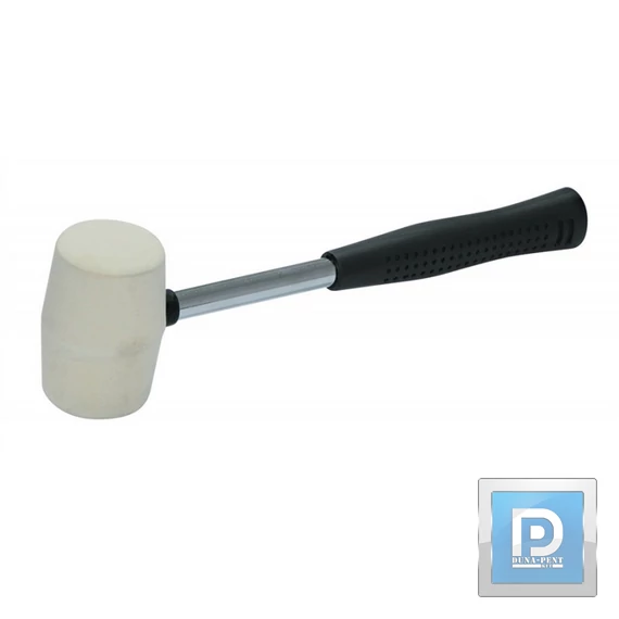 Gumikalapács fehér 0,5kg 65mm üvegszál
