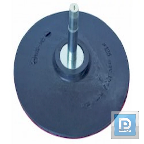 Tépőzáras támasztótányér csapos 125*6mm
